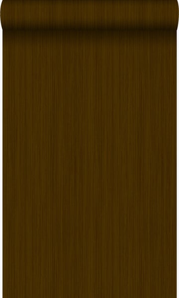 Origin Wallcoverings Tapete feine Streifen Dunkelbraun - 53 cm x 10,05 m - 345404