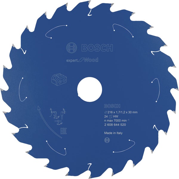 Bosch Sägeblatt Durchmesser 216 Millimeter für Holz