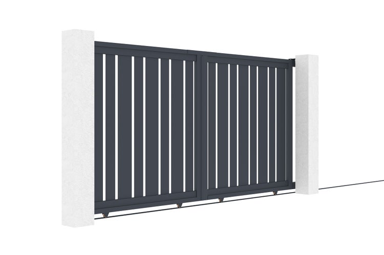 Schiebetor aus aluminium 3m VEYMONT 300C160