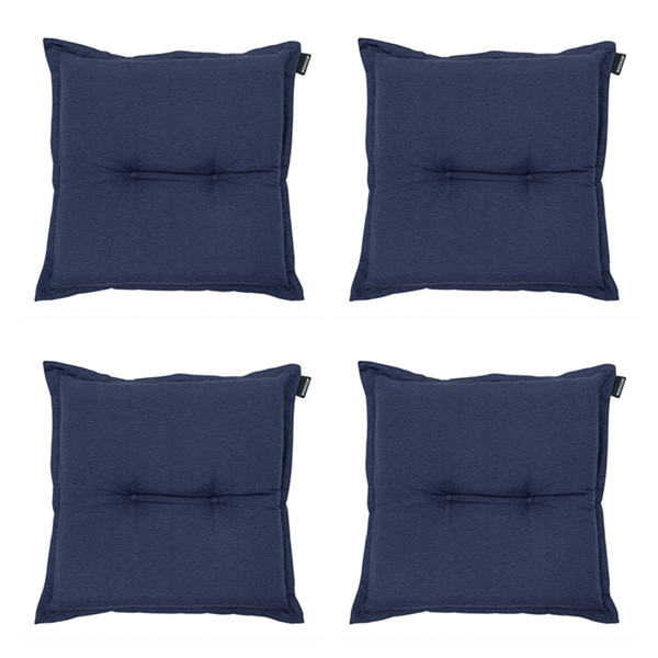 Sitzkissen Panama Indigo - Ca. 50x50 cm - 4er-Set