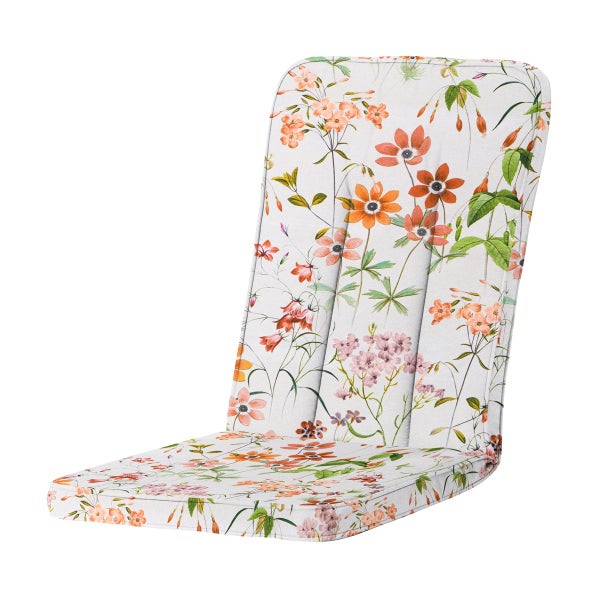 Hochlehnerauflage Excelsior/Primero/Balero Milly natur - Ca. 110x48 cm - 4er-Set