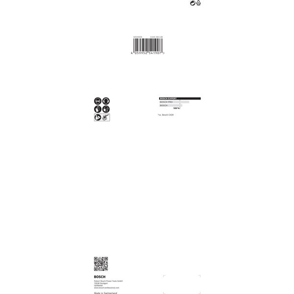Bosch 10x Expert C470 Schleifpapier mit 14 Löchern für Schwingschleifer 115 x 280 mm G 400 - 2608900852