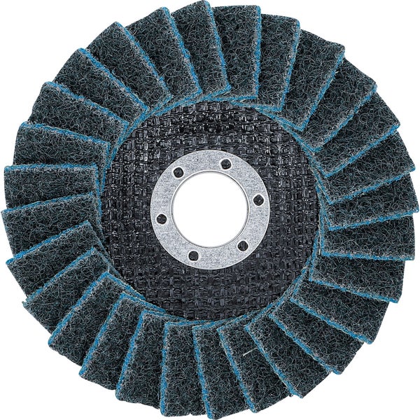 BGS Fächer-Schleif-Scheibe Vlies Ø 125 mm Körnung 240 - 74476