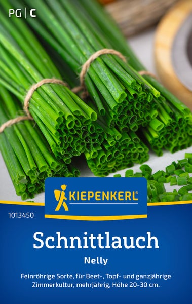 Kiepenkerl Schnittlauch Nelly Saatgut für Beet Topf und Zimmerkultur