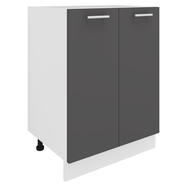 Küchenschrank B 60 cm Unterschrank Drehtüren Esilo