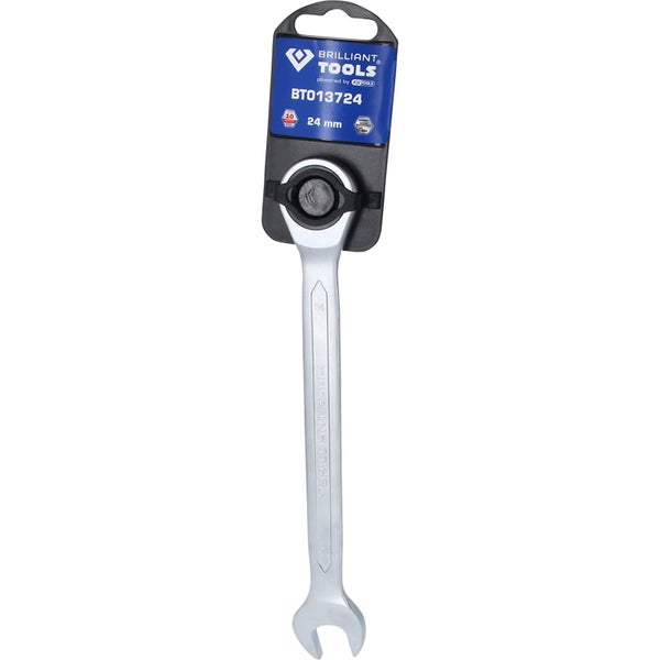 Brilliant Tools Ringmaulschlüssel mit Ratsche, 24 mm