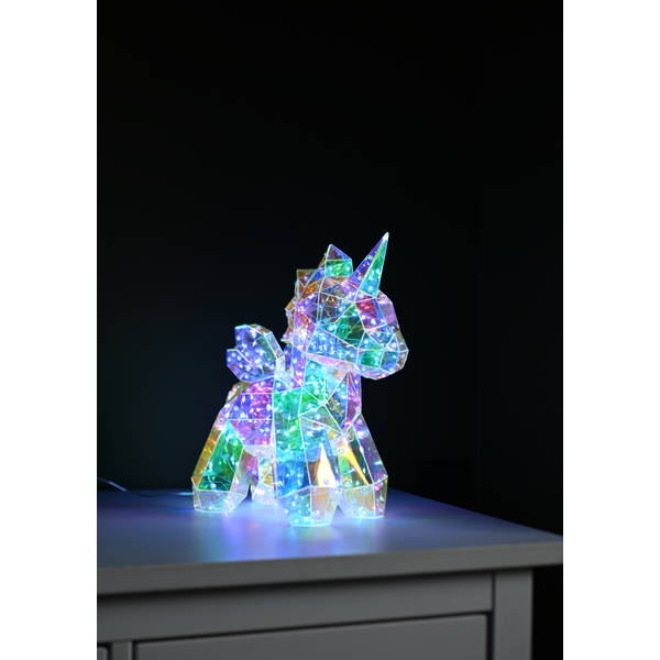Dekorative Einhorn-Leuchte mit Mehrfarbenlicht
