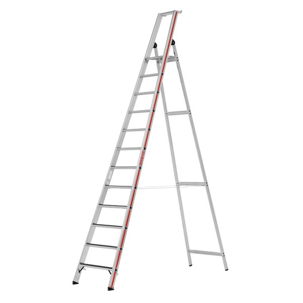 Aluminium-Stufenleiter mit zehn Stufen