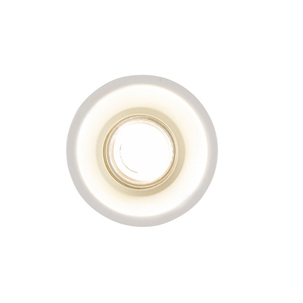 Leuchtende Einbauleuchte von unten