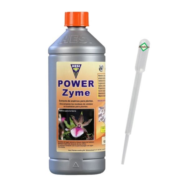 Hesi Power Zyme 2,5 Liter – Enzymdünger für Optimale Wurzelpflege & Gesundes Pflanzenwachstum | Unterstützt Mikroorganismen & Abbau alter Wurzeln | Einfache Dosierung mit Pipette | Perfekt für Tomaten, Orchideen & mehr