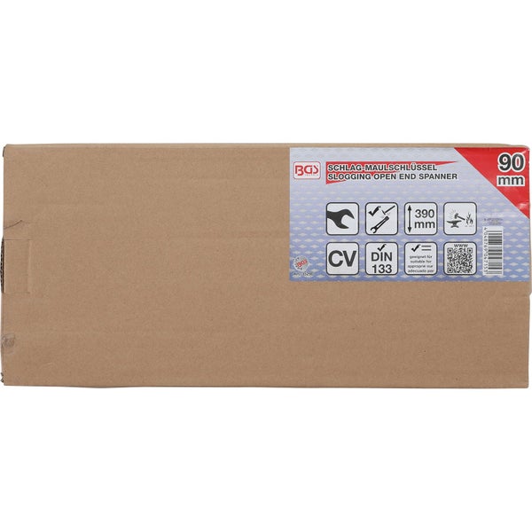 Verpackung eines Schlagmaulschlüssels, 90 Millimeter