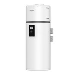 Weißer Warmwasserspeicher für den Innenbereich