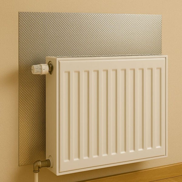 Hammerschlag Reflektionsfolie 10 Meter Rolle – Diamond Lightite Folie für maximale Lichtausbeute, 1,2m Breite