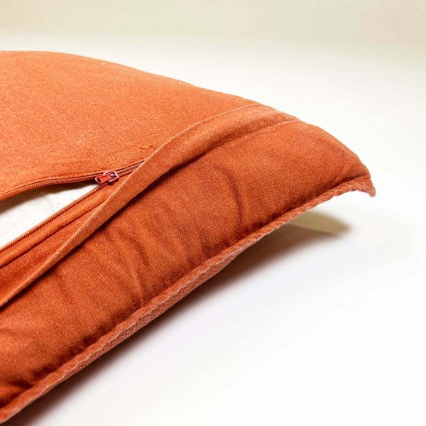 Dekokissen mit Reißverschluss