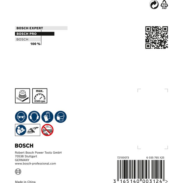 Bosch PRO Metal heavy Topfbürste 90 x 0,50 mm Gewinde - 1608614001