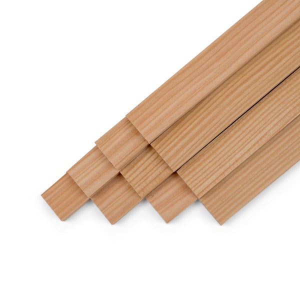 Holzleisten aus Fichte für den Innenausbau