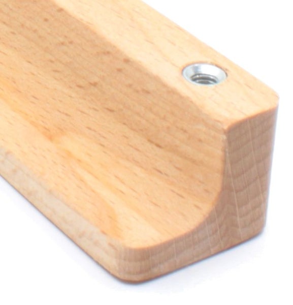 Holzbauteil mit Metalleinsatz