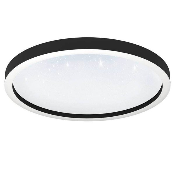 ZigBee LED Deckenleuchte Montemorelos in Schwarz und Weiß Tunable White 34,5W 4100lm