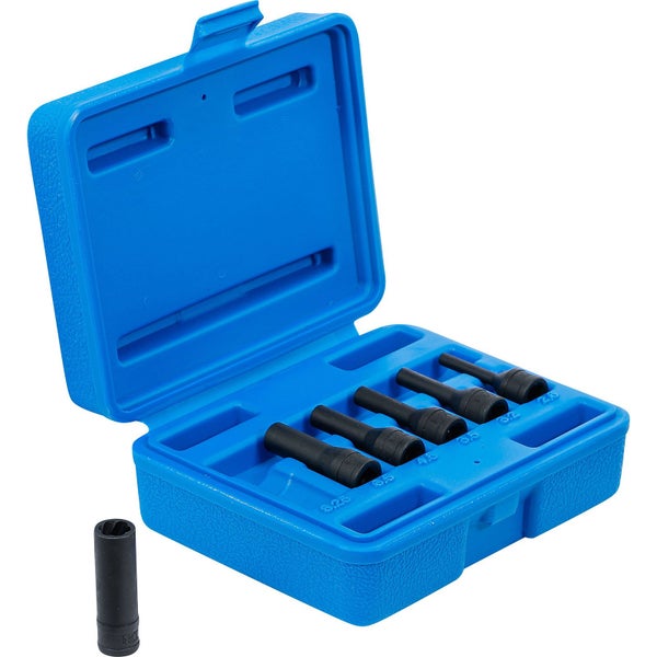 BGS Ausbeulwerkzeug Set mit 5 Ausbeulspitzen in blauer Aufbewahrungsbox