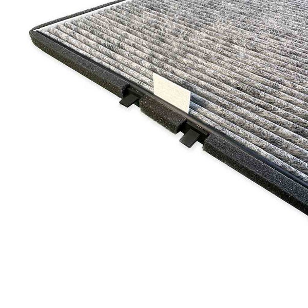 PURERO Aktivkohlefilter als Ersatz für Miele DKF 25-P Active Air Clean Filter Dunstabzug Kochfeld