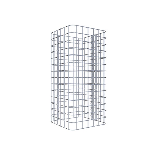 Gabionensäule 32 x 32 cm MW 5 x 5 cm eckig - Höhe: 0,70 m