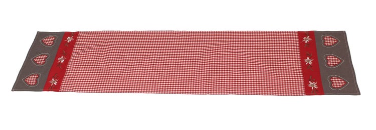 FRANK FLECHTWAREN | Tischläufer Alpenglück, POLYESTER, 40 x 150 cm