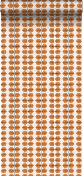 Tapetenrolle mit Blattmuster