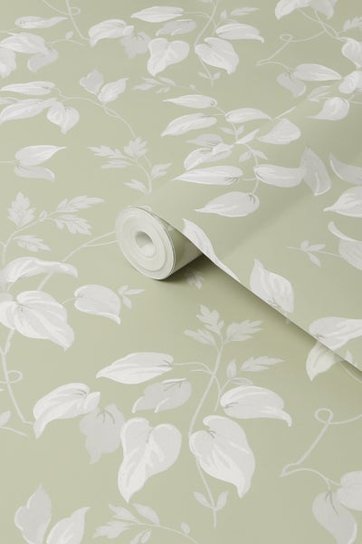 Next Vliestapete | Trail Flower - Grün - 10mx52cm