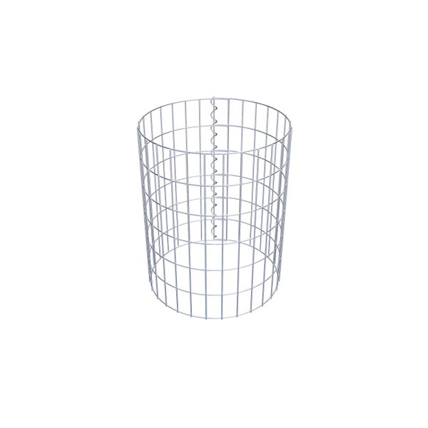 Gabionensäule Durchmesser 47 cm, MW 5 x 10 cm rund - Höhe: 0,60 m