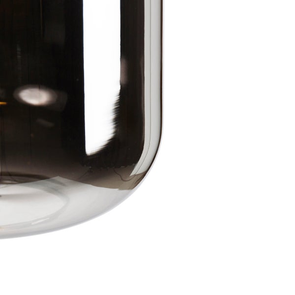 Detailaufnahme einer Glaslampe