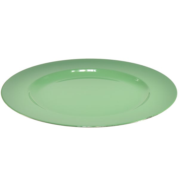 Runder Essteller aus Emaille