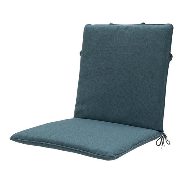 Stuhlauflage Stapelstuhl, Seeblau, Canvas Eco+ - Ca. 97x49 cm - 4er-Set