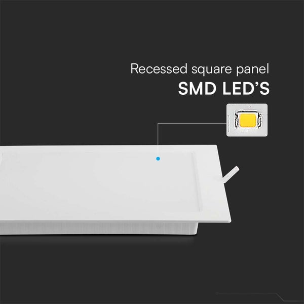 Quadratische LED Einbauleuchte