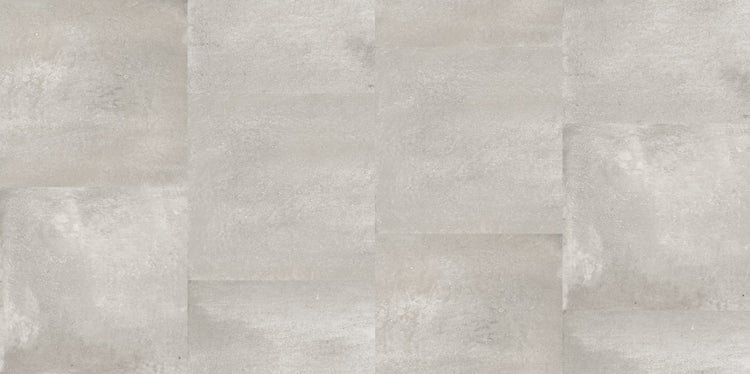 Helle, matte Bodenfliesen aus Steinzeug