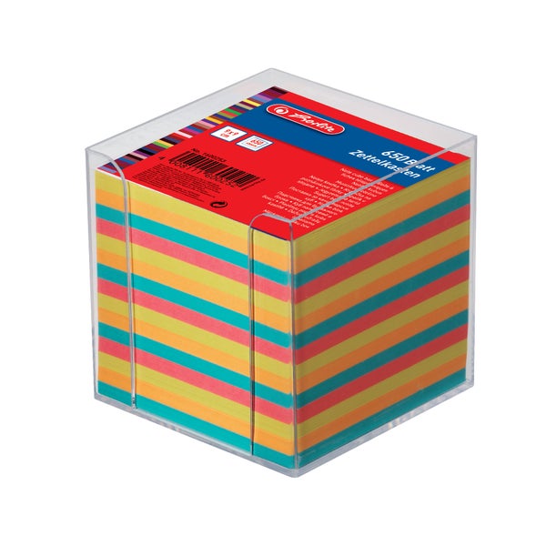 Herlitz Zettelkasten 650 Blatt transparent