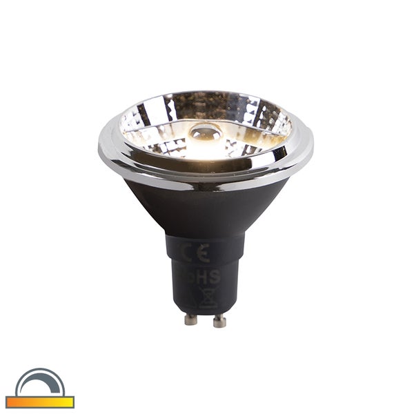 LED-Lampe AR70 GU10 6W 2000K-3000K dimmen bis warm
