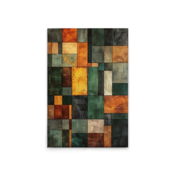 Dekoratives Wandbild mit geometrischen Formen