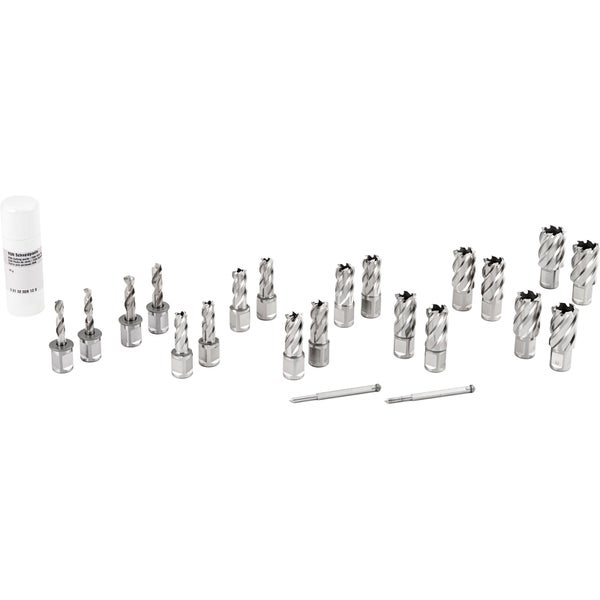 Kernbohrer Set mit Schneidpaste