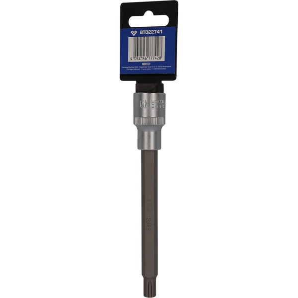 BRILLIANT TOOLS 1/2 RIBE-Bit-Stecknuss 140 mm lang M9 - BT022741