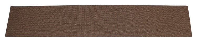 FRANK FLECHTWAREN | Tischläufer Coffee Brown, POLYESTER, HOLZ, 30 x 160 cm