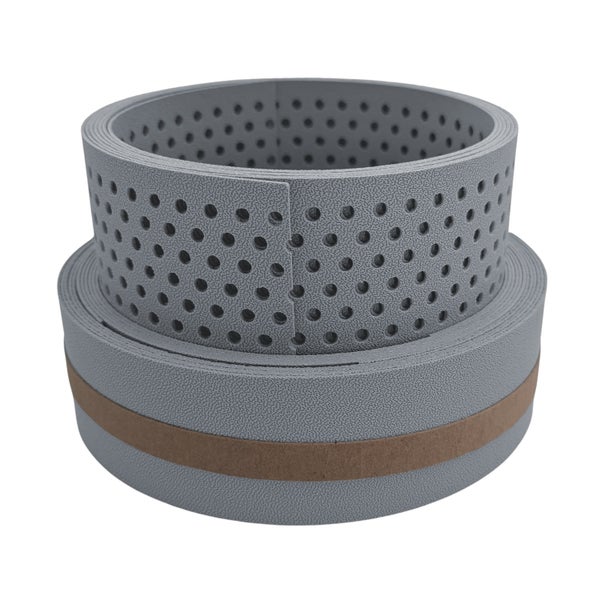 Gelochtes Traufelblech aus Kunststoff auf Rolle