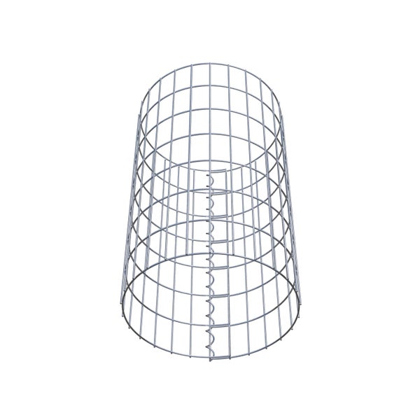 Gabionensäule Durchmesser 42 cm, MW 5 x 10 cm rund - Höhe: 0,70 m