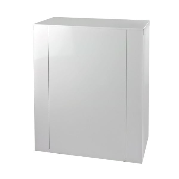 PROREGAL Schubladenschrank Kobra mit 7 Schubladen HxBxT 90 x 70 x 43,5 cm Lichtgrau Blau