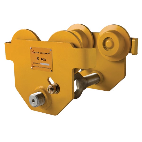 Delta Yellow Laufkatze, 3 Tonnen Tragfähigkeit