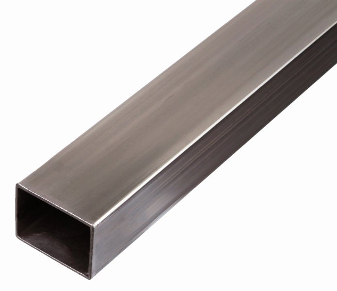 Quadratrohr aus Stahl als stabiles Konstruktionselement für Metallbauarbeiten