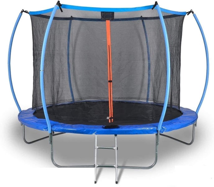 DUNLOP Trampolin 305, TÜV geprüft Gartentrampolin Outdoor, Garten Jumping