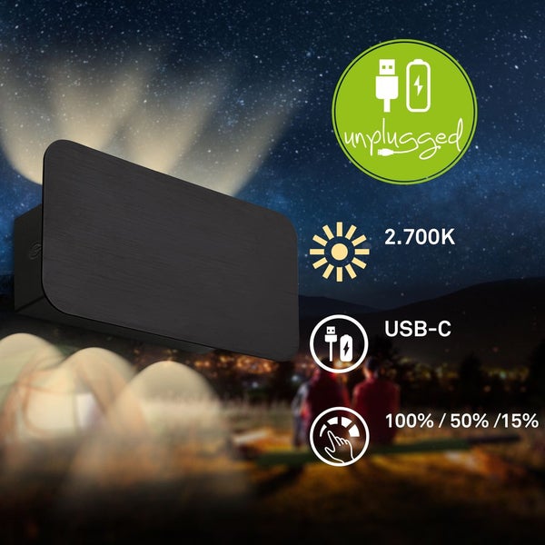 LED Wandleuchte innen LED Wandlampe Flurlampe Akku Dimmbar Touch