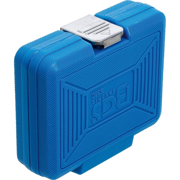 Werkzeugkoffer aus Kunststoff mit Metallverschluss