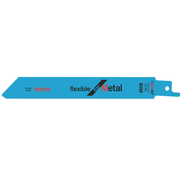 Bosch 5x Säbelsägeblatt S 922 AF Flexible for Metal - 2608656013