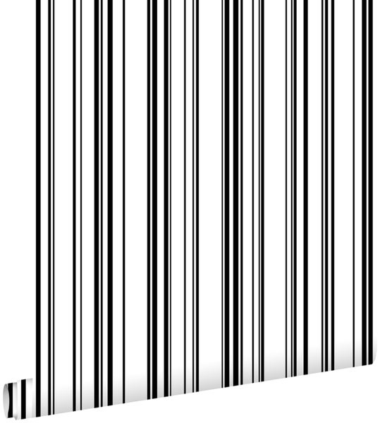 Tapetenrolle mit Streifenmuster